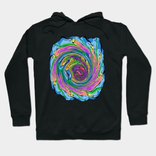 Marble abstract Hoodie